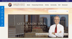 Desktop Screenshot of maricopacountyattorney.org