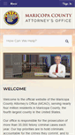 Mobile Screenshot of maricopacountyattorney.org